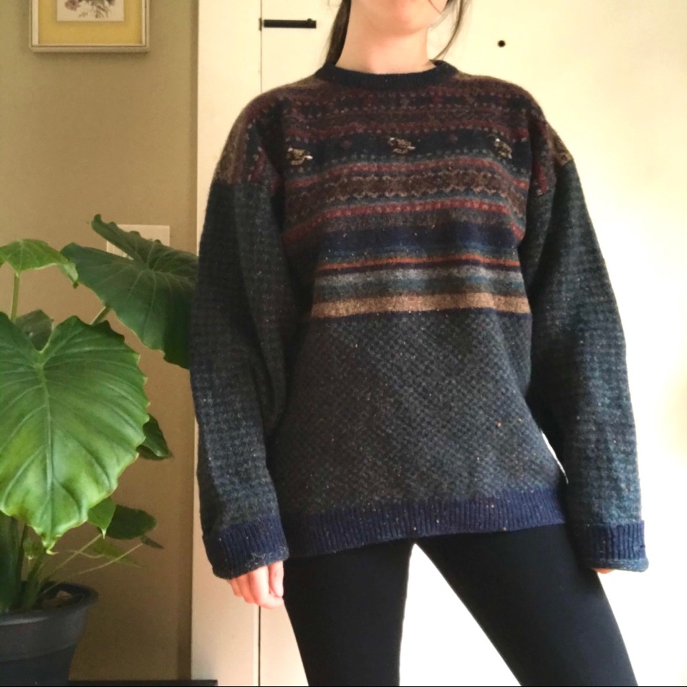 Vintage Wool Blend Sweater